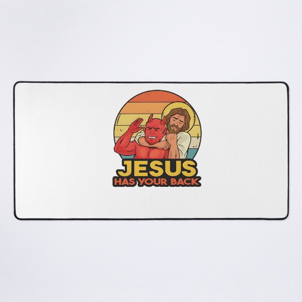 Item preview, Jesus has your back designed and sold by Ballooonfisher.