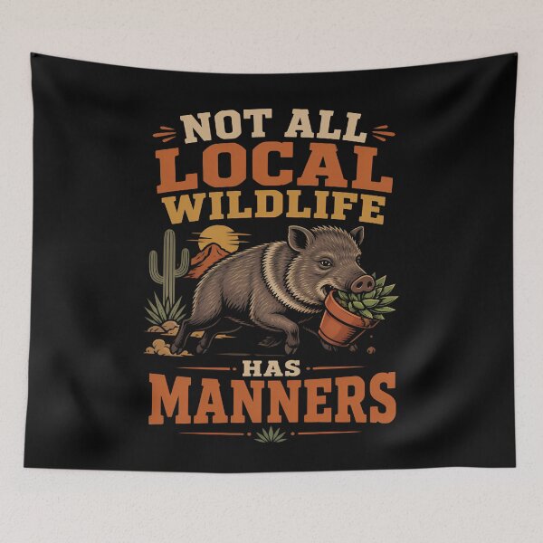 Item preview, Funny Javelina Arizona Desert - Collared Peccary Lover designed and sold by Art-Arcade6.