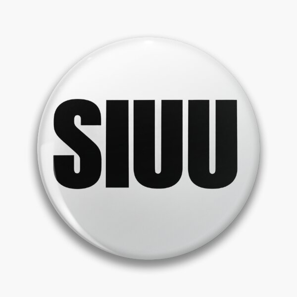 Item preview, SIUU Bold Minimalist Typography Streetwear Design designed and sold by LarkLeaf.