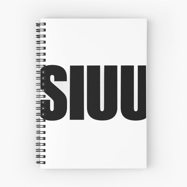 Item preview, SIUU Bold Minimalist Typography Streetwear Design designed and sold by LarkLeaf.