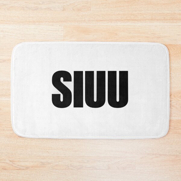 Item preview, SIUU Bold Minimalist Typography Streetwear Design designed and sold by LarkLeaf.