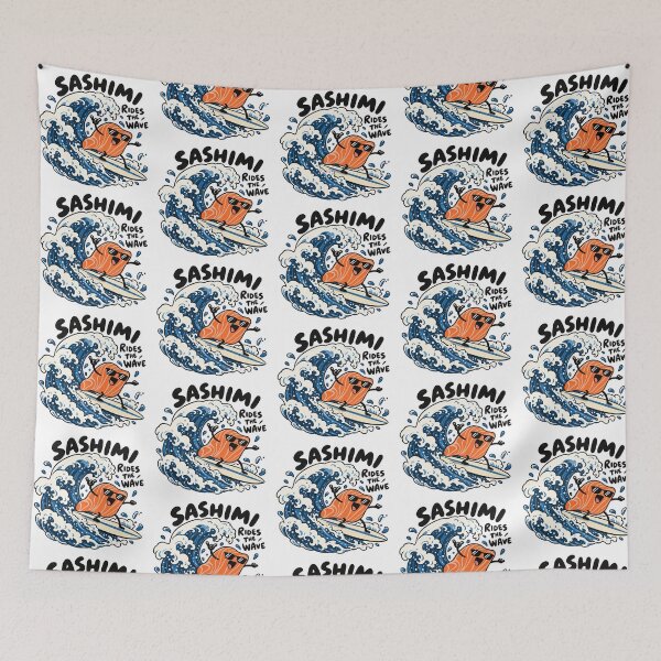 Item preview, Sashimi surfea la ola: una divertida aventura de surf con salmón. designed and sold by zzz888.