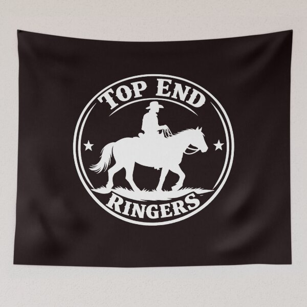 Item preview, White Top End Ringers Horse and Rider designed and sold by Andyt.