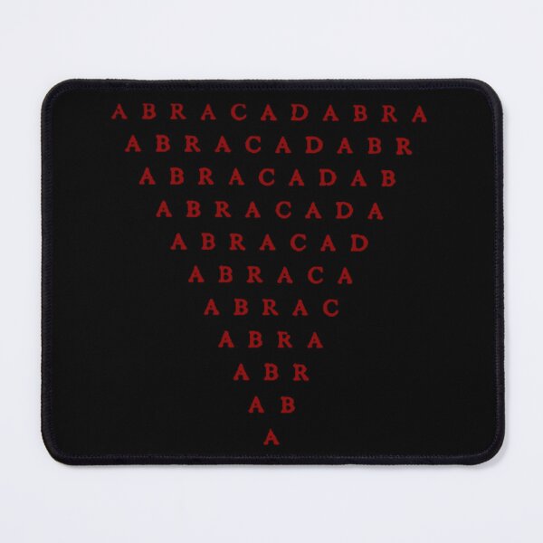 Item preview, The Roman Ague Amulet: Ancient Abracadabra Talisman Print designed and sold by FreiherrPK.