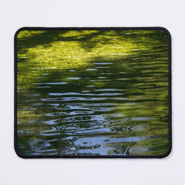 Item preview, Sunlit Water Ripples in a Forest Pond designed and sold by Georgia Mizuleva.
