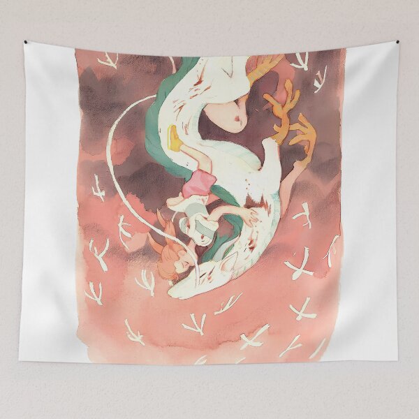 Item preview, girl jump to ocean [[chihiros]]  -%[ghiblis]%- with aways dragon designed and sold by Amorrieart.