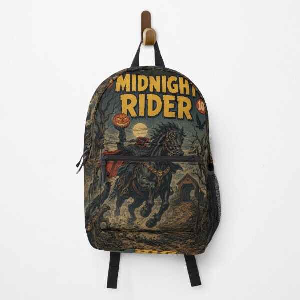 Item preview, Vintage Halloween Cover Art: Scary Headless Horseman Midnight Chase designed and sold by bapupa.