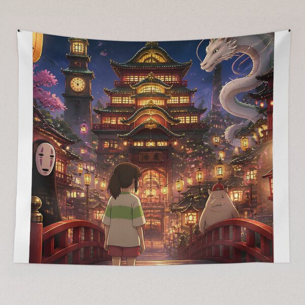Item preview, girl and spirits realms [[kiki's]] go -%[ghiblis]%- aways dragon designed and sold by Amorrieart.