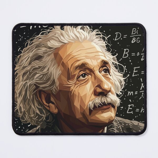 Item preview, Albert Einstein Genius Scientist Portrait Art designed and sold by LEGENDS ICONART GALLERY.