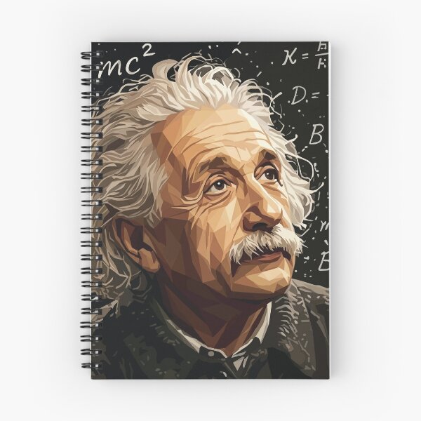 Item preview, Albert Einstein Genius Scientist Portrait Art designed and sold by LEGENDS ICONART GALLERY.