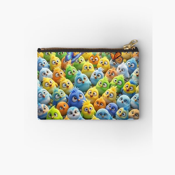 Item preview, 100 funny birds 3d designed and sold by ToxicInkArt.