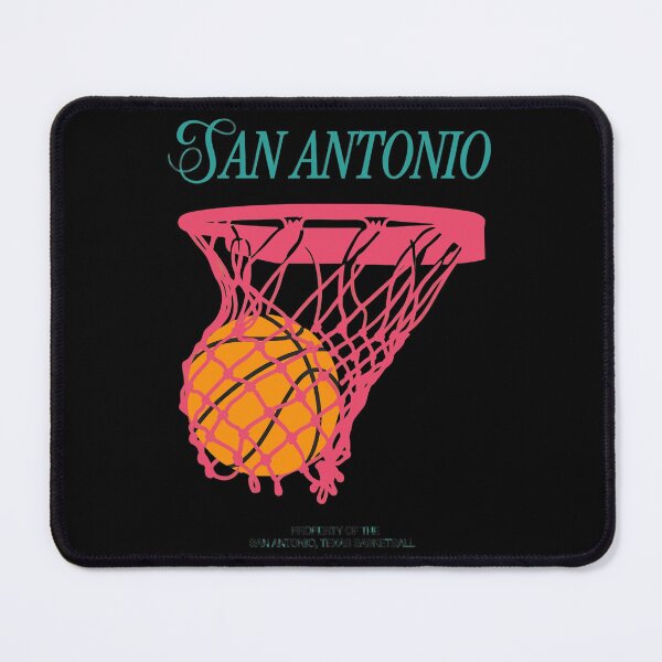 Item preview, San Antonio Basketball Retro Net Design designed and sold by MaryGordo69359.