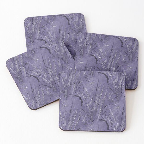 Item preview, Foliage Abstract in Monochromatic Purple designed and sold by Artistestella.