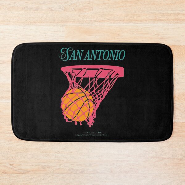 Item preview, San Antonio Basketball Retro Net Design designed and sold by MaryGordo69359.