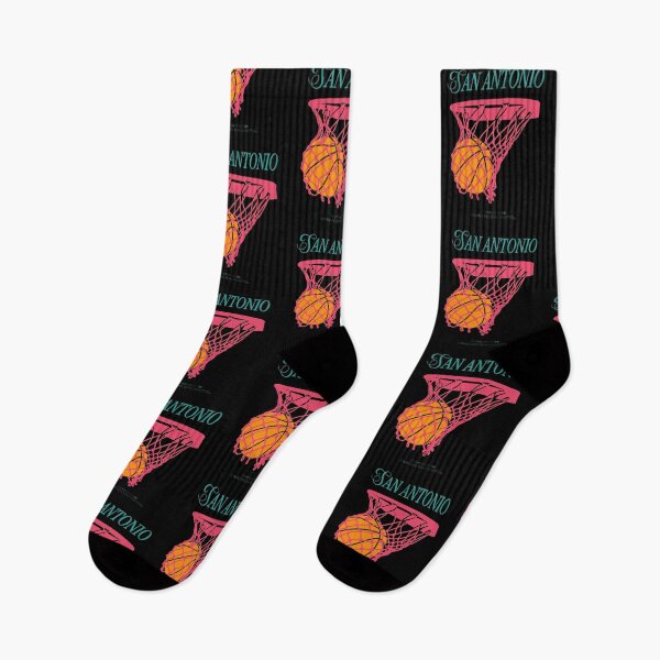 Item preview, San Antonio Basketball Retro Net Design designed and sold by MaryGordo69359.