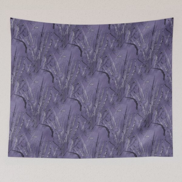Item preview, Foliage Abstract in Monochromatic Purple designed and sold by Artistestella.