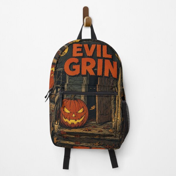 Item preview, Vintage Halloween Cover Art: Haunted Jack-o'-Lantern Porch Visitor designed and sold by bapupa.