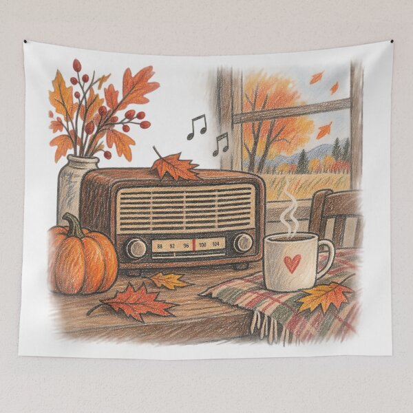 Item preview, Autumn Radio Memories designed and sold by TOMSZE.