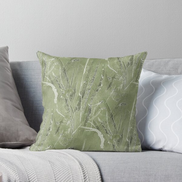 Item preview, Foliage Abstract in Monochromatic Light Green designed and sold by Artistestella.