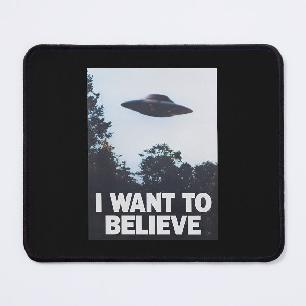 Item preview, Retro UFO Forest Belief  designed and sold by RUTLLACE.