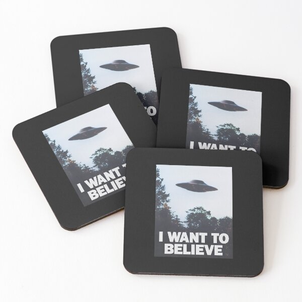 Item preview, Retro UFO Forest Belief  designed and sold by RUTLLACE.
