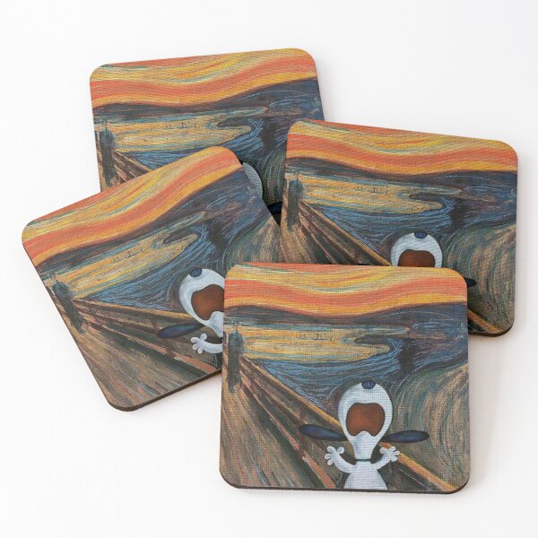 Item preview, The scream snoopy whoopy illustration designed and sold by johnhaugg.