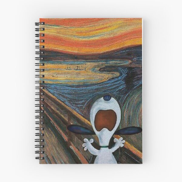Item preview, The scream snoopy whoopy illustration designed and sold by johnhaugg.