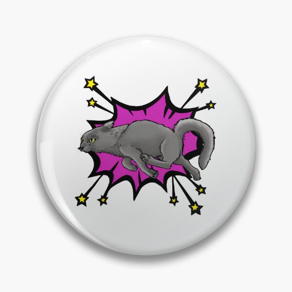 Item preview, Surprised Cat Pop Art Explosion Graphic designed and sold by OlyvieArt.