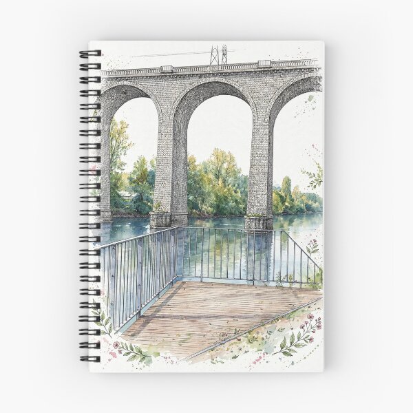 Item preview, Stone Viaduct in Watercolor designed and sold by Axokris.