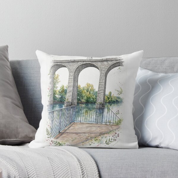 Item preview, Stone Viaduct in Watercolor designed and sold by Axokris.