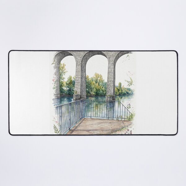 Item preview, Stone Viaduct in Watercolor designed and sold by Axokris.