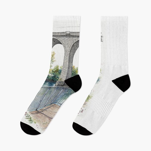 Item preview, Stone Viaduct in Watercolor designed and sold by Axokris.