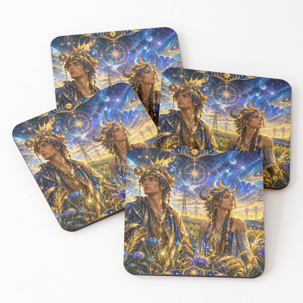 Item preview, Majestic, cosmic-looking figures designed and sold by Sigtrix.