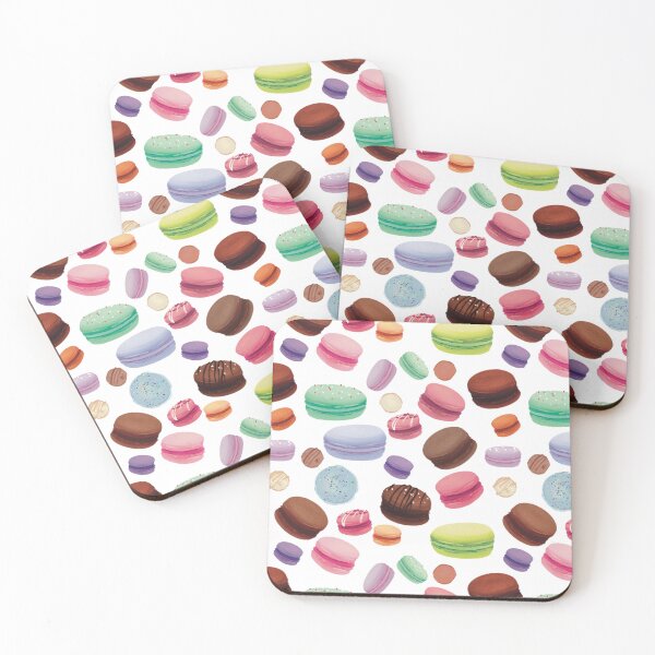 Item preview, Macaron repeat pattern designed and sold by EllenorMererid.