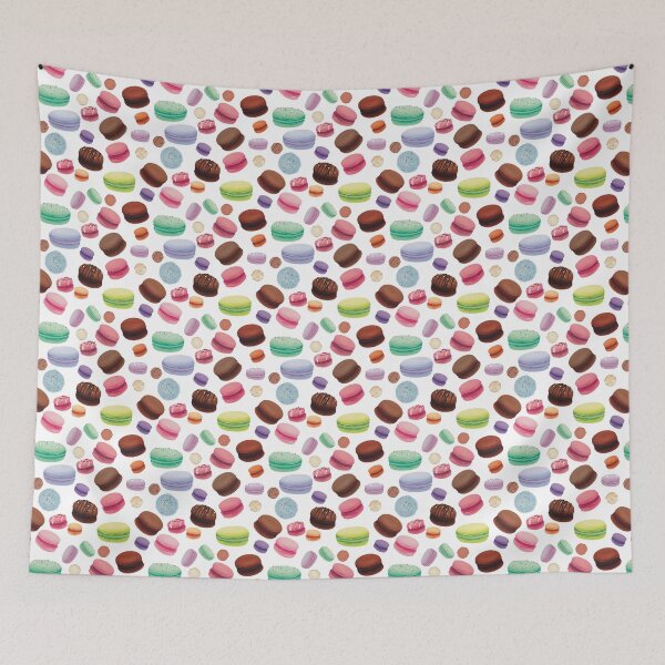 Item preview, Macaron repeat pattern designed and sold by EllenorMererid.