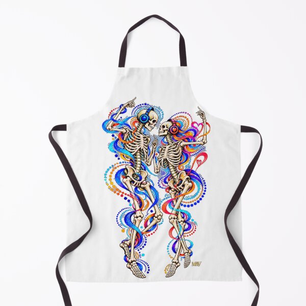 Item preview, Psychedelic Skeleton Lovers Dance  designed and sold by Qenlo.
