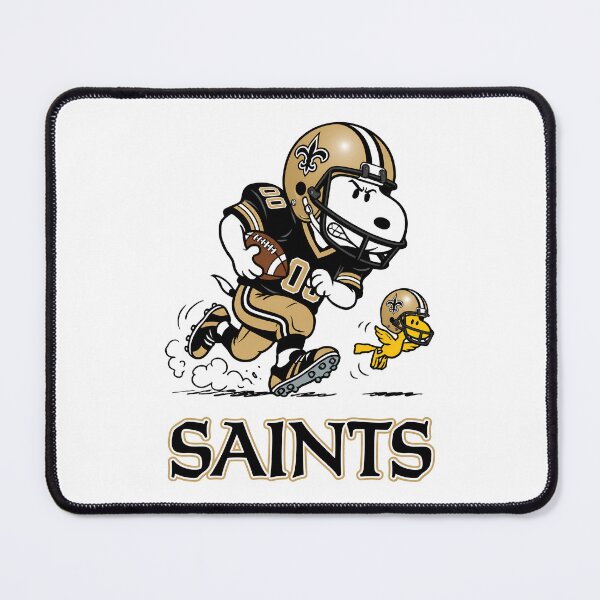 Item preview, Snoopy & Woodstock New Orleans Saints Football Retro F093 designed and sold by GLUVY-THEME.