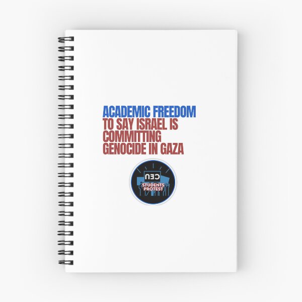 Item preview, Academic freedom to say israel is committing genocide designed and sold by CEUStudentsProtest.