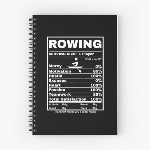 Item preview, Rowing Nutrition Facts Funny Athlete Sports Gift designed and sold by shrumrubelich.