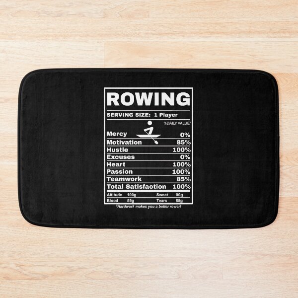 Item preview, Rowing Nutrition Facts Funny Athlete Sports Gift designed and sold by shrumrubelich.