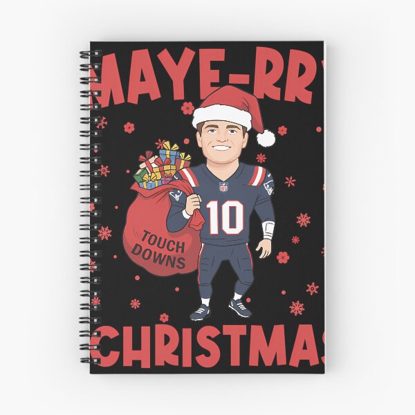 Item preview, Drake Maye Santa Claus Christmas Touch Downs New England Patriots designed and sold by DuncanMorris.