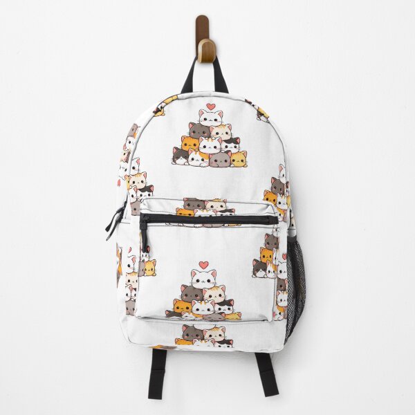 Item preview, Cute Cat Pyramid Stack Kawaii Design designed and sold by OlyvieArt.