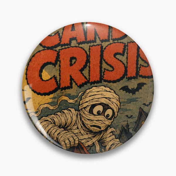 Item preview, Vintage Halloween Cover Art: Silly Mummy Candy Bag Disaster designed and sold by bapupa.