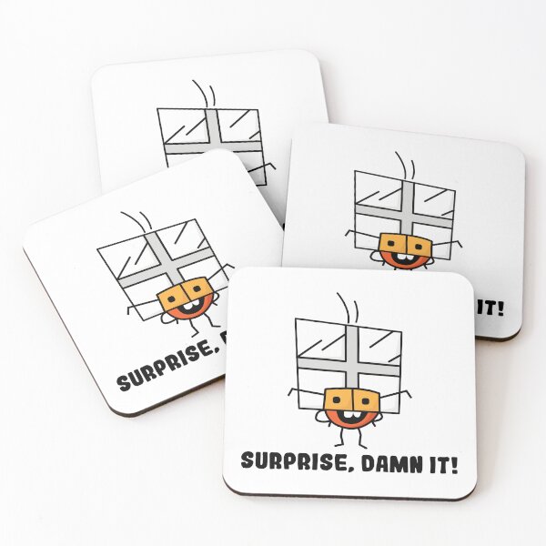Item preview, Surprise, Damn It! | Funny Gift Box Character designed and sold by Creatory.studio.