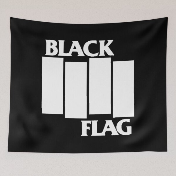 Item preview, Black Flag Band Punk Music designed and sold by Rajzone.