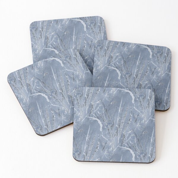 Item preview, Foliage Abstract in Monochromatic Light Blue designed and sold by Artistestella.
