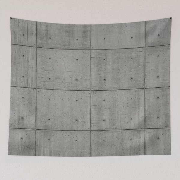 Item preview, Gray Raw Concrete Industrial Brutalist Architecture Wall Minimalist Natural Photo HD designed and sold by bard-art.