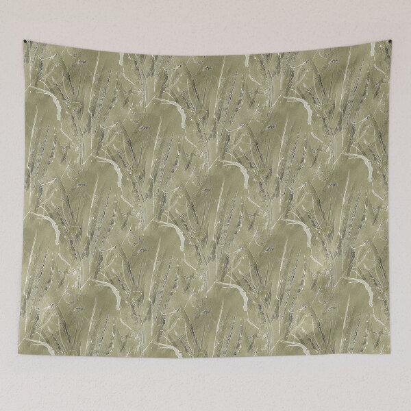 Item preview, Foliage Abstract in Monochromatic Beige designed and sold by Artistestella.