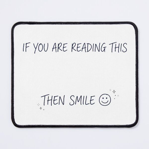 Item preview, If You Are Reading This Smile designed and sold by TOMSZE.