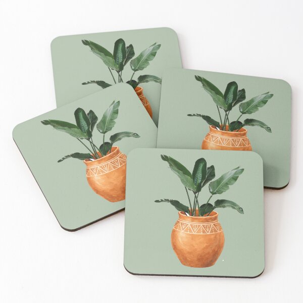 Item preview, Boho Botanical Fiddle Leaf Fig Illustration  designed and sold by Jazzytouch.